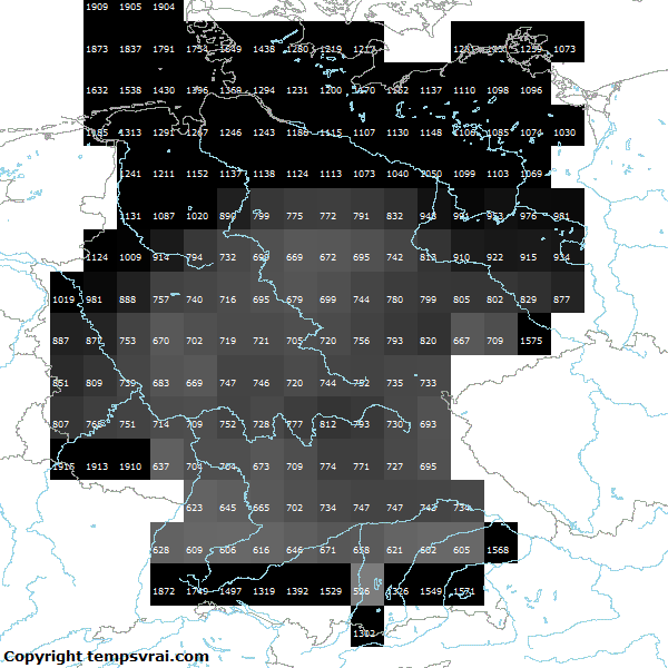 Notwendige Verteilung der Windkraftanlagen in Deutschland